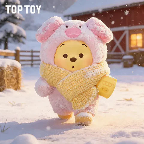 TOPTOY x DISNEY Winnie the Pooh Happy Farm Series Figure Plush Keychain Blind Box - Main Image 6