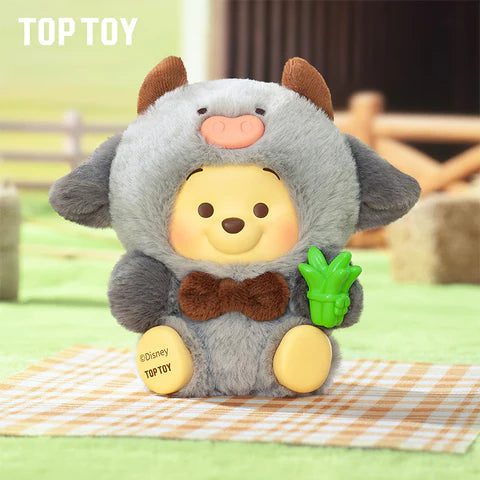 TOPTOY x DISNEY Winnie the Pooh Happy Farm Series Figure Plush Keychain Blind Box - Main Image 7