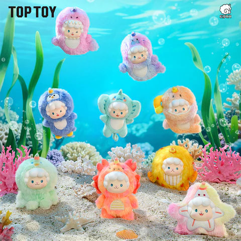 TOPTOY x GYUN-MIE MEE MEE Ocean Adventure Series Plush Blind Box - Main Image