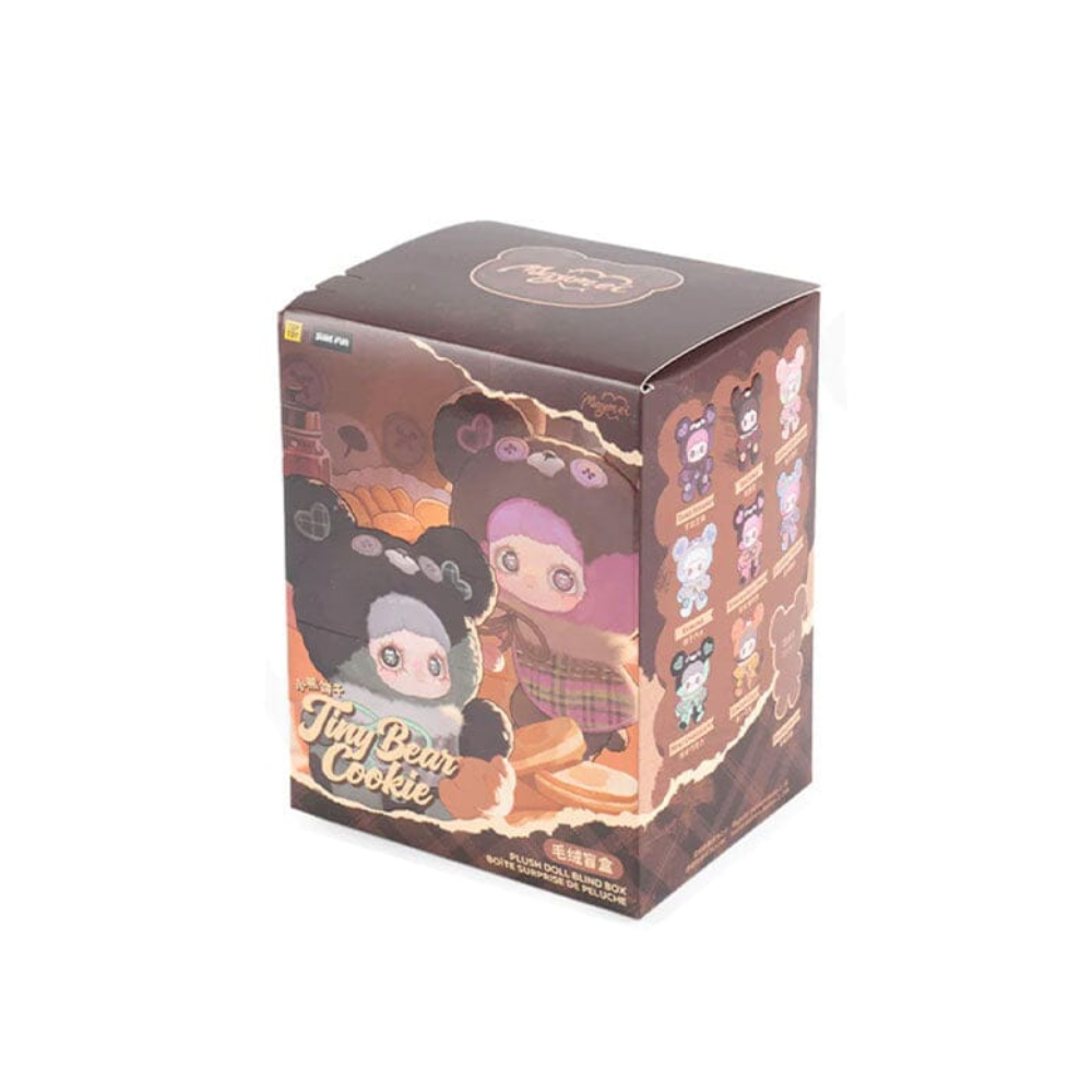 TOPTOY x MAYMEI Tiny Bear Cookie Series Plush Keychain Blind Box - Single Box - Main Image