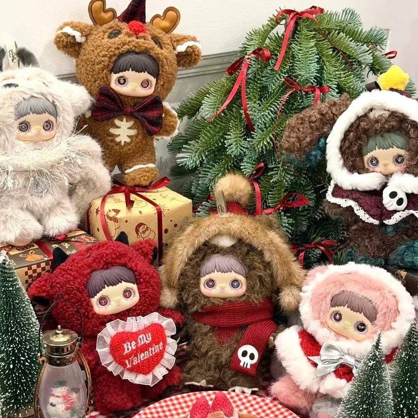 TOPTOY x MAYMEI Winter Weirdness Series Plush Keychain Blind Box - Main Image