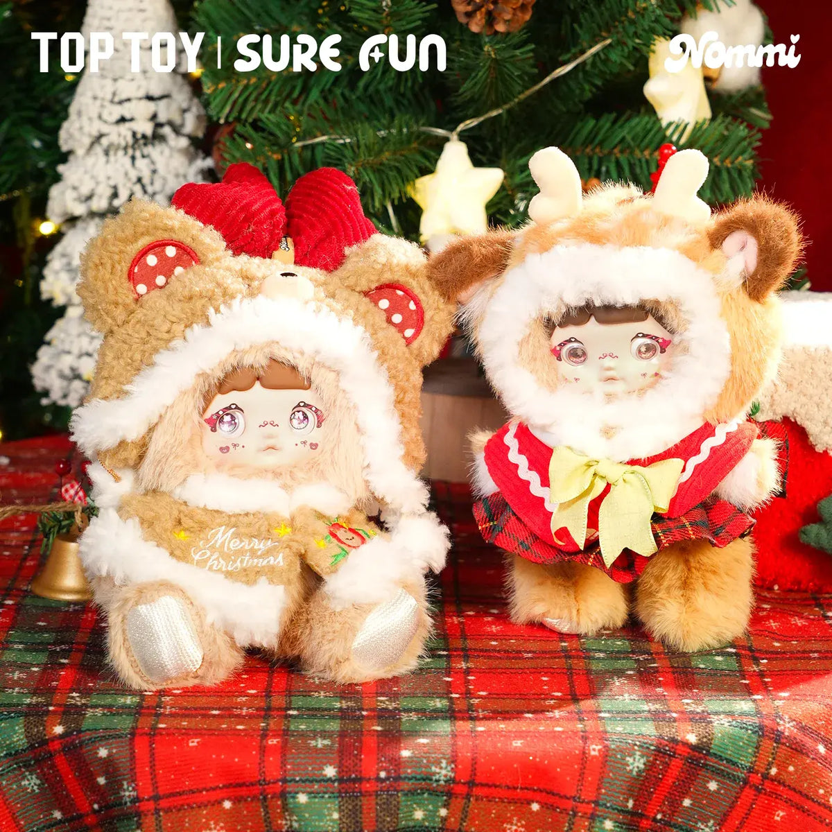 TOPTOY x NOMMI Magical Christmas Eve Series Plush Keychain Blind Box - Main Image 2