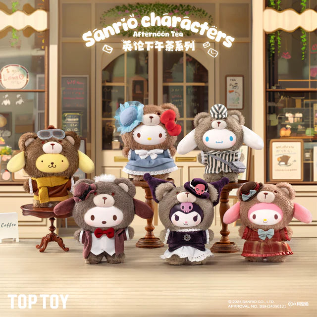 TOPTOY x SANRIO Afternoon Tea Series Vinyl Plush Keychain Blind Box - Main Image