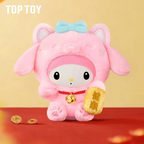 TOPTOY x SANRIO Lucky Cat Series Plush Keychain Blind Box - Main Image 8