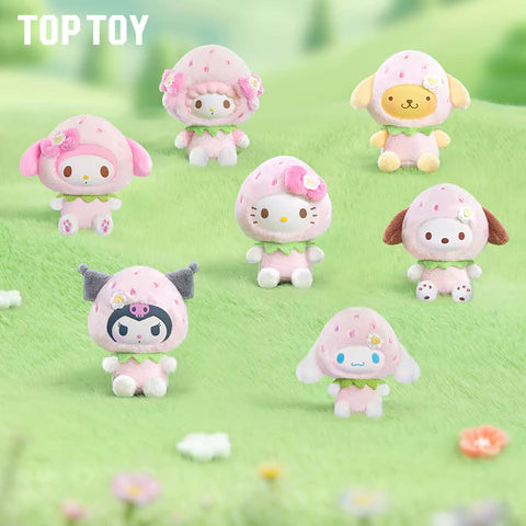 TOPTOY x SANRIO Sweet Strawberry Series Plush Keychain Blind Box - Main Image 2