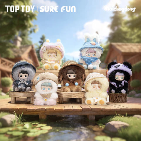 TOPTOY x MaiDongDong WarmWood Children's Whispers Series Plush Doll Blind Box - Main Image