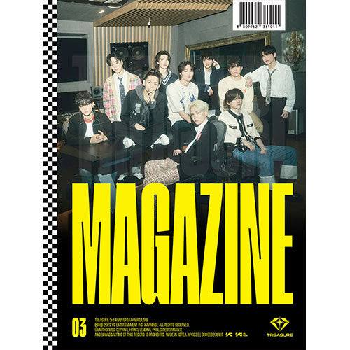 treasure 3rd Anniversary Magazine 抜けなし treasure 3rd Anniversary Magazine 抜けなし - メルカリ