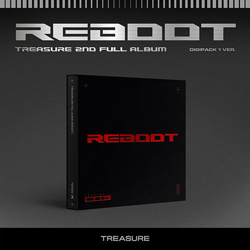 TREASURE Reboot アルバム デジパック 新品未開封 タグアルバム TREASURE - REBOOT [2nd Album - Digipack Ver.] - K PLACE