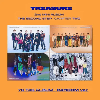 TREASURE - THE SECOND STEP : CHAPTER TWO [2nd Mini Album - YG Tag