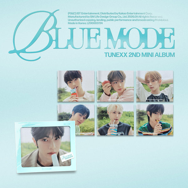 TUNEXX - BLUE MODE [2nd Mini Album - INDIVIDUAL MODE Ver.] - K PLACE