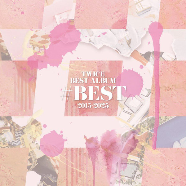 ジャケット　45種コンプ　TWICE BEST #BEST 2015-2025F TWICE - #BEST 2015-2025 [1st Best Album - Standard Edition] - K PLACE