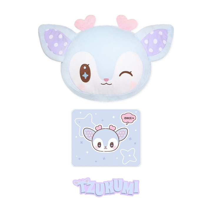 TWICE Cushion Blanket 11th Anniversary TWICE the THRILL POP UP Official MD -TZUKUMI