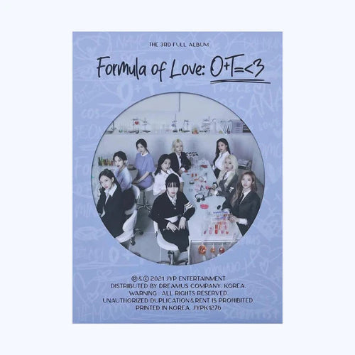 TWICE - Formula of Love: O+T=<3 [3rd Album] - K PLACE