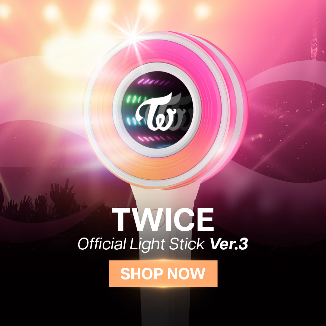 TWICE Official Light Stick Version 3 Mobile Banner