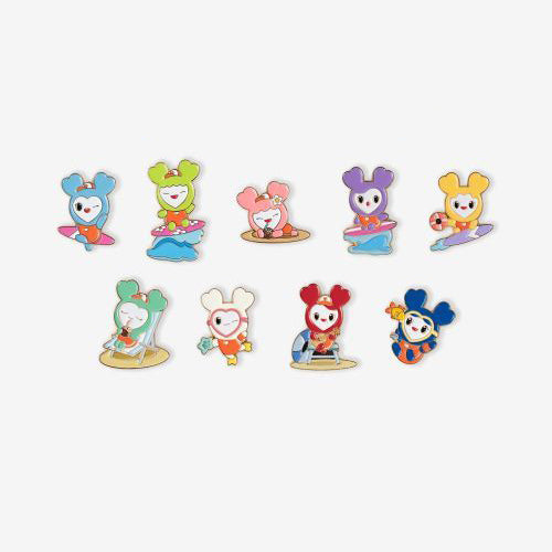 TWICE - LOVELYS Random Pin Badge ['READY TO BE' SPECIAL Official