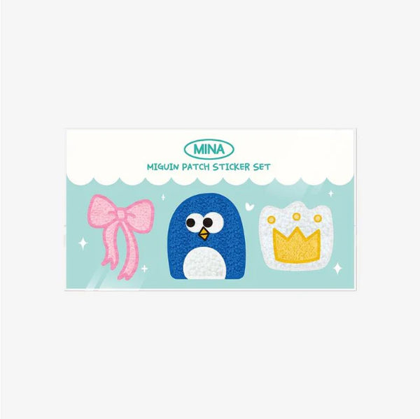 TWICE - MINA Miguin Patch Sticker Set ['THIS IS FOR' World Tour