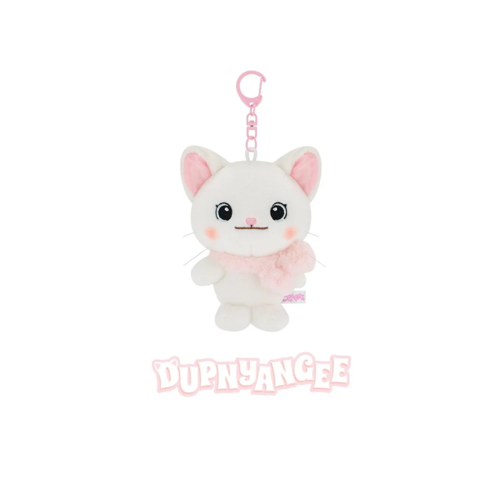 TWICE Plush Keyring 11th Anniversary TWICE the THRILL POP UP Official MD -DUPNYANGEE