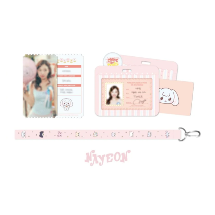 TWICE TWICE Land Ticket Set 11th Anniversary TWICE the THRILL POP UP Official MD - NAYEON