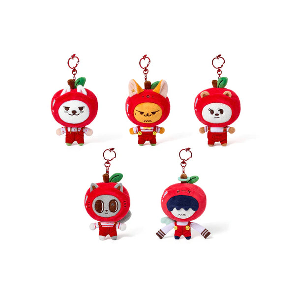 TXT - Plush Keyring (Apple Ver.) [PPULBATU 'Hey! APPUL' Official TXT - Plush Keyring (Apple Ver.) [PPULBATU 'Hey! APPUL' Official