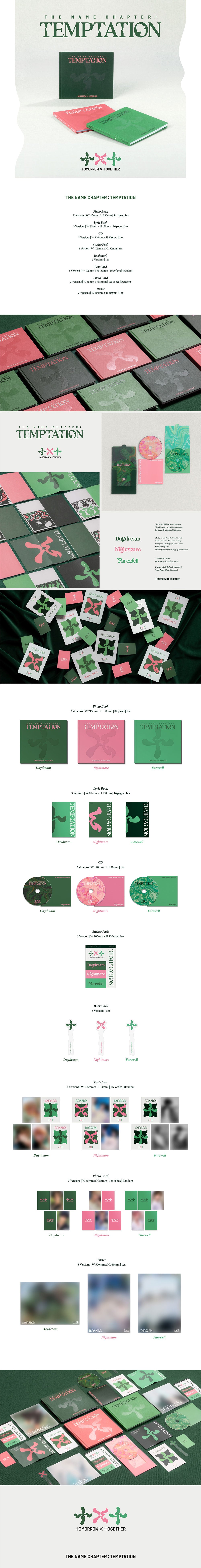 TXT - The Name Chapter: TEMPTATION [5th Mini Album]