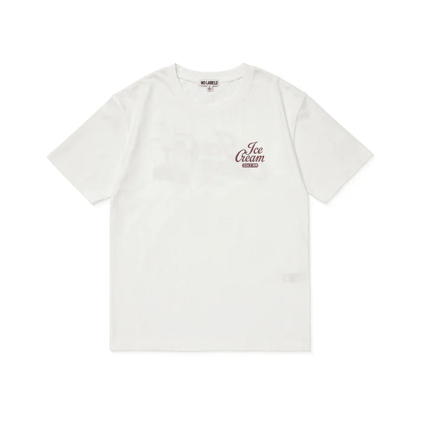 TXT YEONJUN - S/S T-Shirt (CREAM) [NO LABELS: PART 02 Official MD TXT YEONJUN - S/S T-Shirt (CREAM) [NO LABELS: PART 02 Official MD