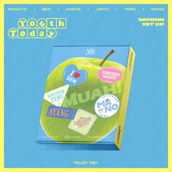 【未開封】VAYONN Youth Today Youth ver VAYONN - Youth Today [1st EP Album] - K PLACE