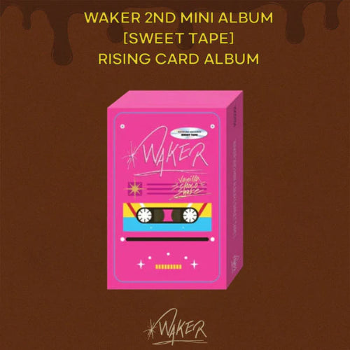 WAKER Sweet Tape 2nd Mini Album Rising Card Ver K PLACE waker-sweet-tape-2nd-mini-album-rising-card-ver-k-place