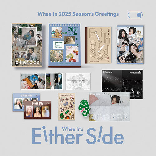 gmm jimmysea サイン ポスター happyweekend Whee In - 2025 Season's Greetings [Either Side] - K PLACE