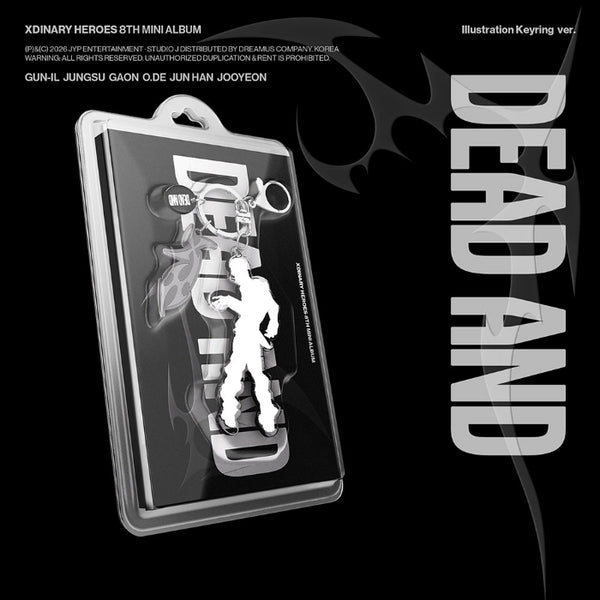 Xdinary Heroes - DEAD AND [8th Mini Album - Illustration Keyring