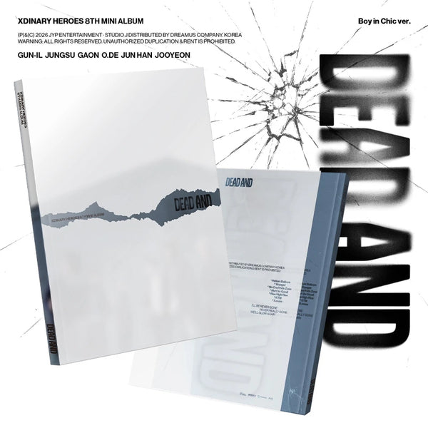 Xdinary Heroes - DEAD AND [8th Mini Album - Photobook Ver.] - K PLACE