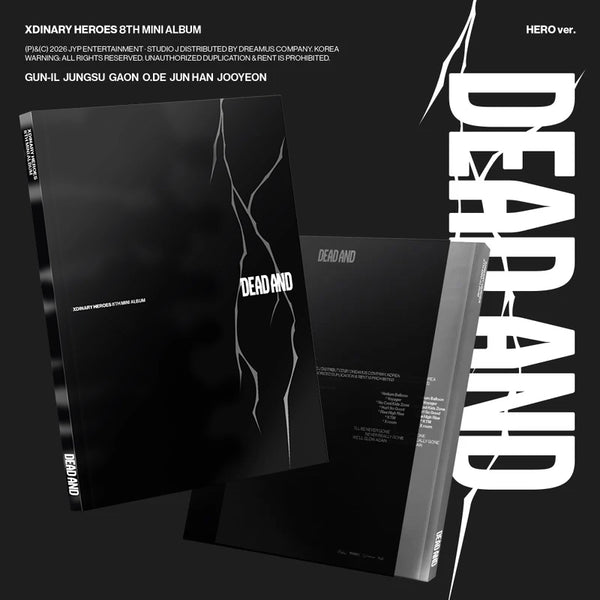 Xdinary Heroes - DEAD AND [8th Mini Album - Photobook Ver.] - K PLACE