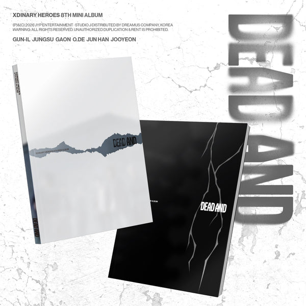 Xdinary Heroes - DEAD AND [8th Mini Album - Photobook Ver.] - K PLACE