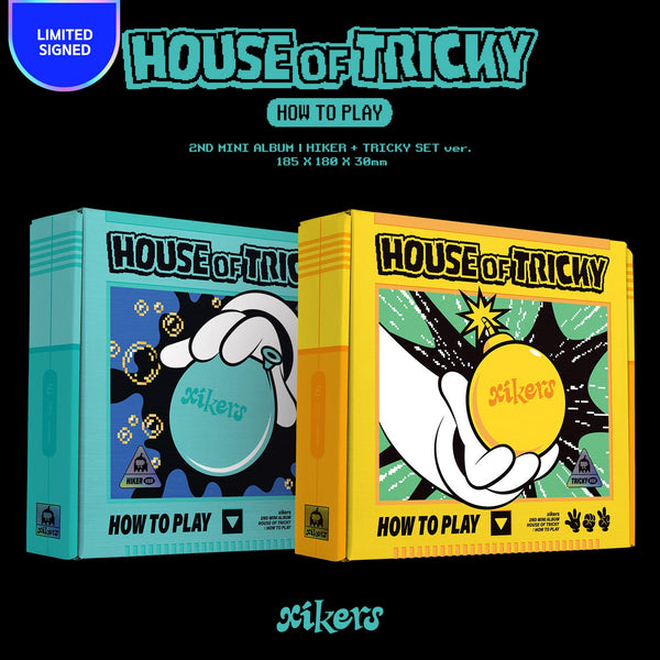xikers - HOUSE OF TRICKY : HOW TO PLAY [2nd Mini Album - Signed