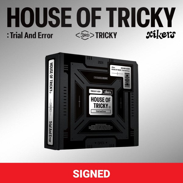xikers - HOUSE OF TRICKY : Trial And Error [3rd Mini Album - Signed U.S.  Exclusive Ver.]