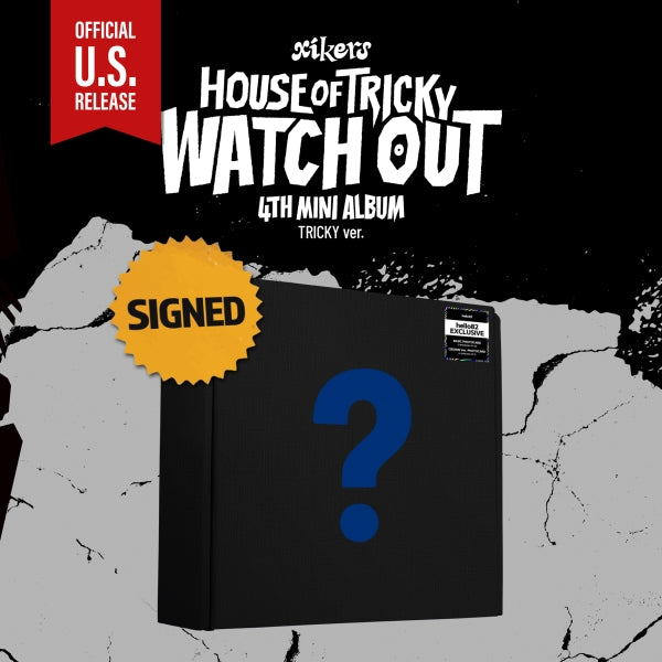 xikers ヒョヌ サイン入りアルバム WATCH OUT xikers - HOUSE OF TRICKY : WATCH OUT [4th Mini Album - Signed U.S.