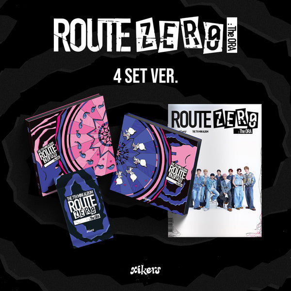 xikers - ROUTE ZERO : The ORA [7th Mini Album - 4 Set Package] - K