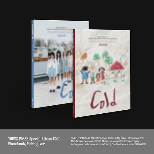 人気ブランド 海外通販 - 国内入手困難 YOUNG POSSE - COLD [Special Album] - K PLACE K-POP・アジア