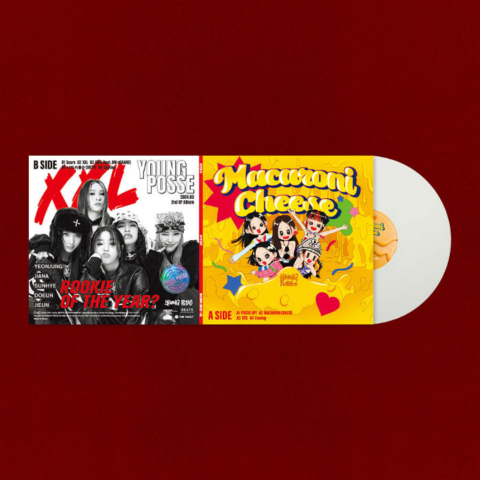 YOUNG POSSE MACARONI CHEESE x XXL 1st and 2nd EP Album Vinyl Ver - main image