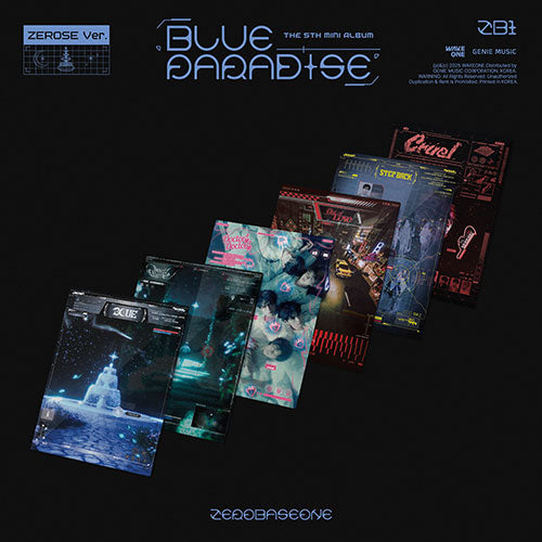ZEROBASEONE - BLUE PARADISE [5th Mini Album - ZEROSE Ver