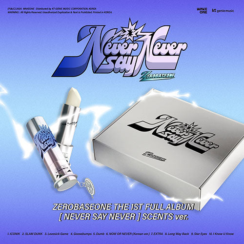 never say never SCENTS ver ソンハンビン　zb1 香水 ZEROBASEONE - NEVER SAY NEVER [1st Album - SCENTS Ver.] - K