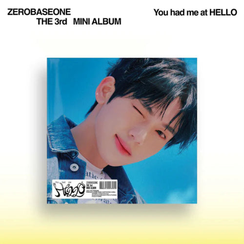 ZEROBASEONE You had me at HELLO サインアルバム You had me at HELLO: 3rd Mini Album (STD)(ランダムバージョン