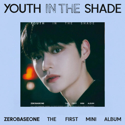 ZEROBASEONE - YOUTH IN THE SHADE [1st Mini Album - Digipack Ver