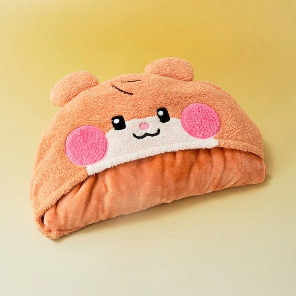 ZEROBASEONE Zeroni Fluffy Wonderland Hooded Blanket - binini version main image 1