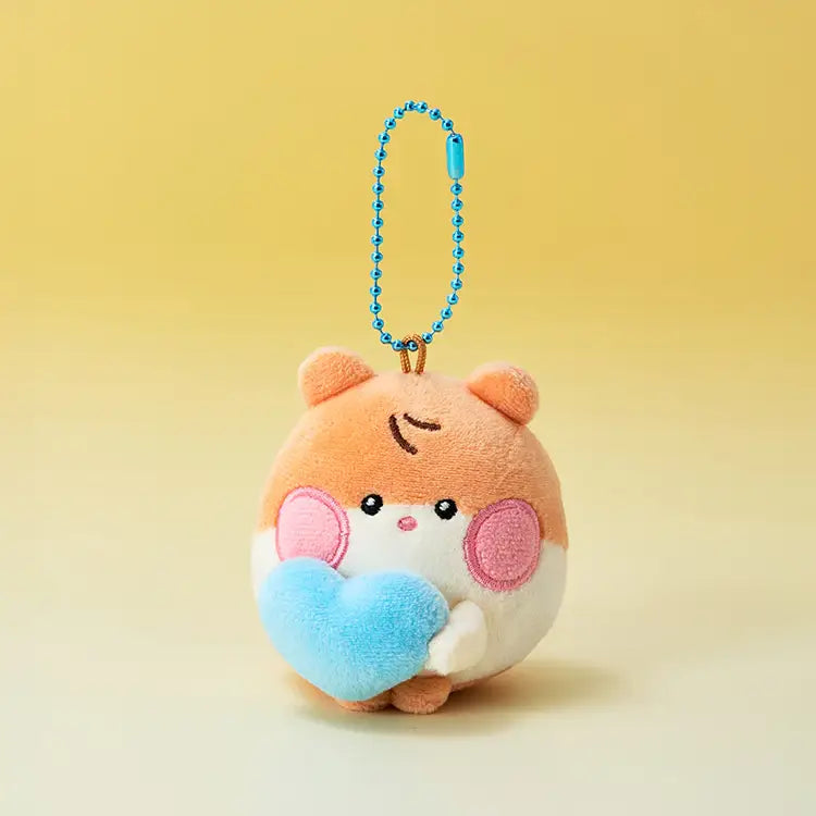 ZEROBASEONE Zeroni Fluffy Wonderland Plush Magnet Keyring - binini version main image 1