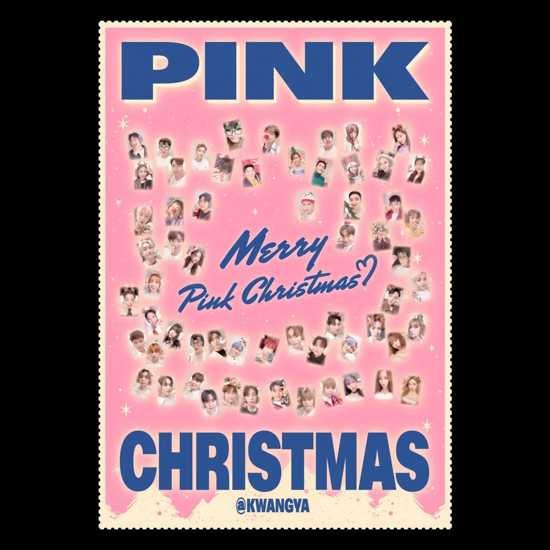 2022 Pink Christmas RANDOM PACK Photocards Main Product Image