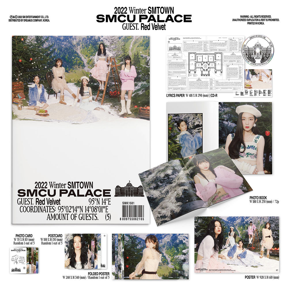 2022 Winter SMTOWN : SMCU PALACE [Guest. Red Velvet]