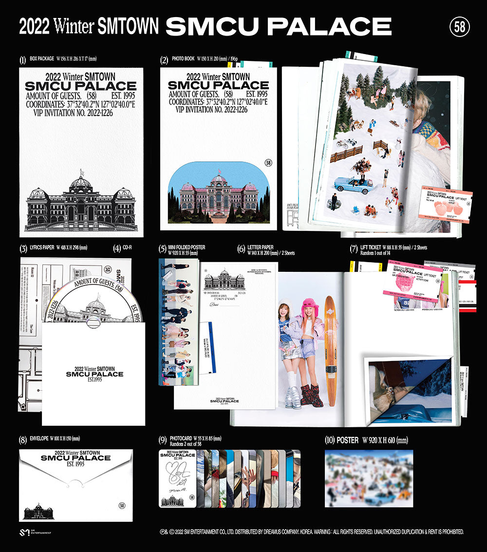 2022 Winter SMTOWN : SMCU PALACE [PALACE Ver.]