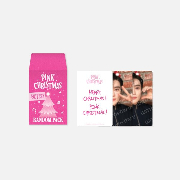 2023 Pink Christmas Photocard Random Pack - NCT 127 main image