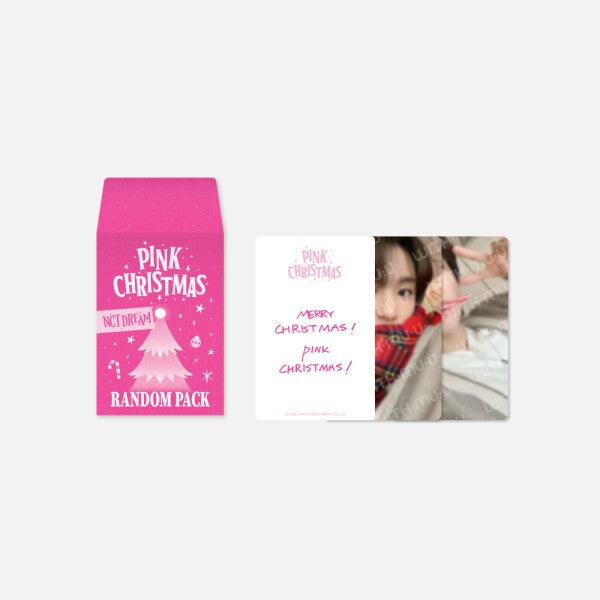 2023 Pink Christmas Photocard Random Pack - NCT DREAM main image