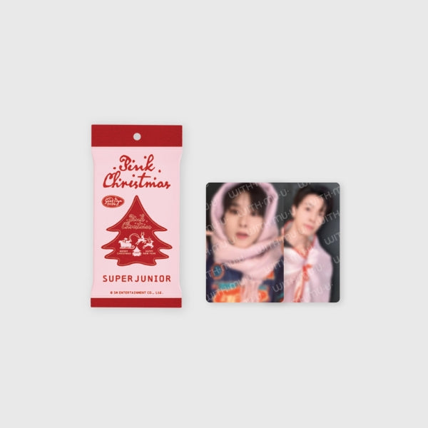 2024 Pink Christmas Photocard Random Pack - SUPER JUNIOR main image